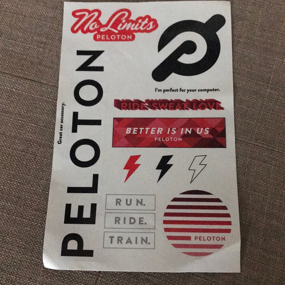 Peloton Stickers